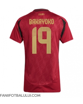Belgia Johan Bakayoko #19 Echipament de Fotbal Replică European 2024 Femei Acasa